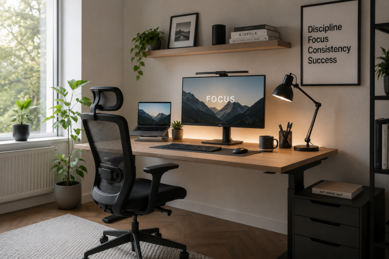 How to Create a More Productive Home Office