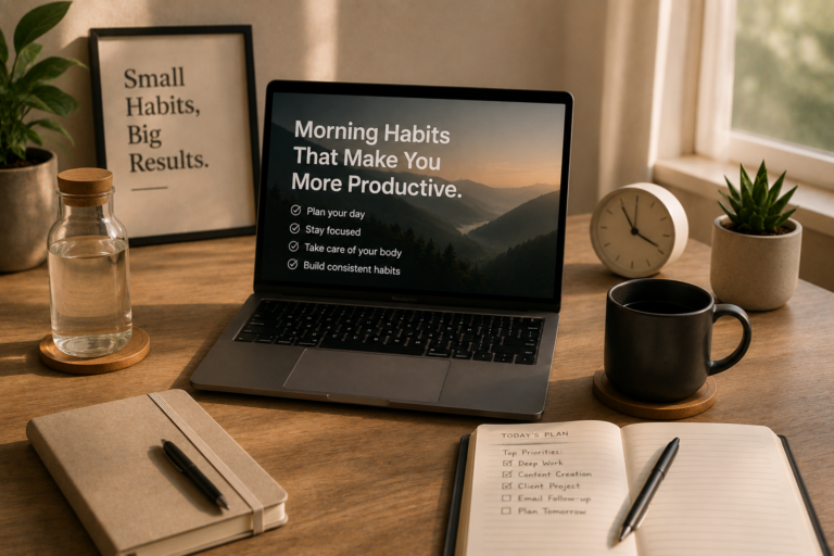 Morning Habits That Make You More Productive